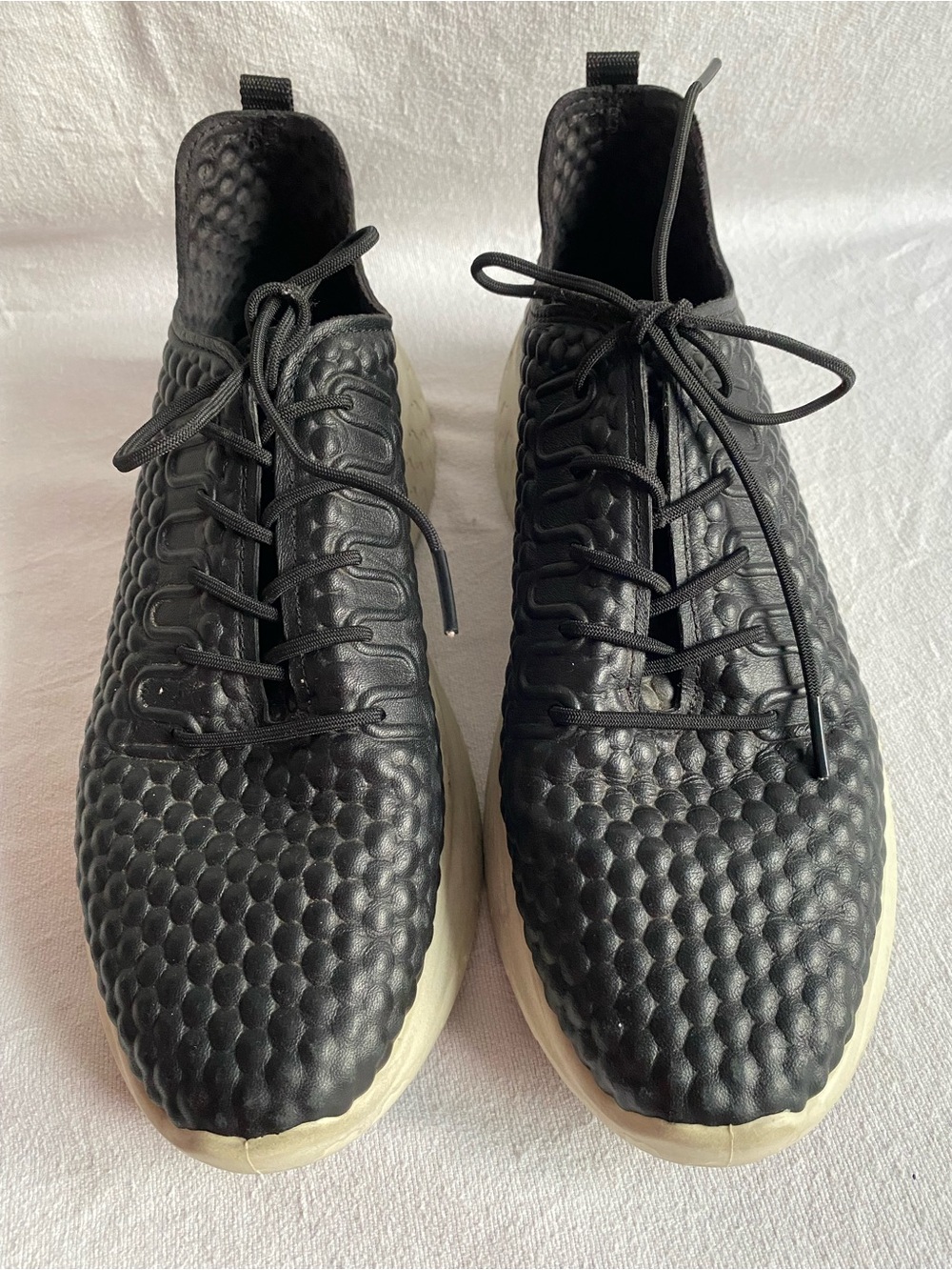 Ecco Men’s Therap Sneakers SZ 10/10.5 Black Casual Athletic Shoe Gently Worn